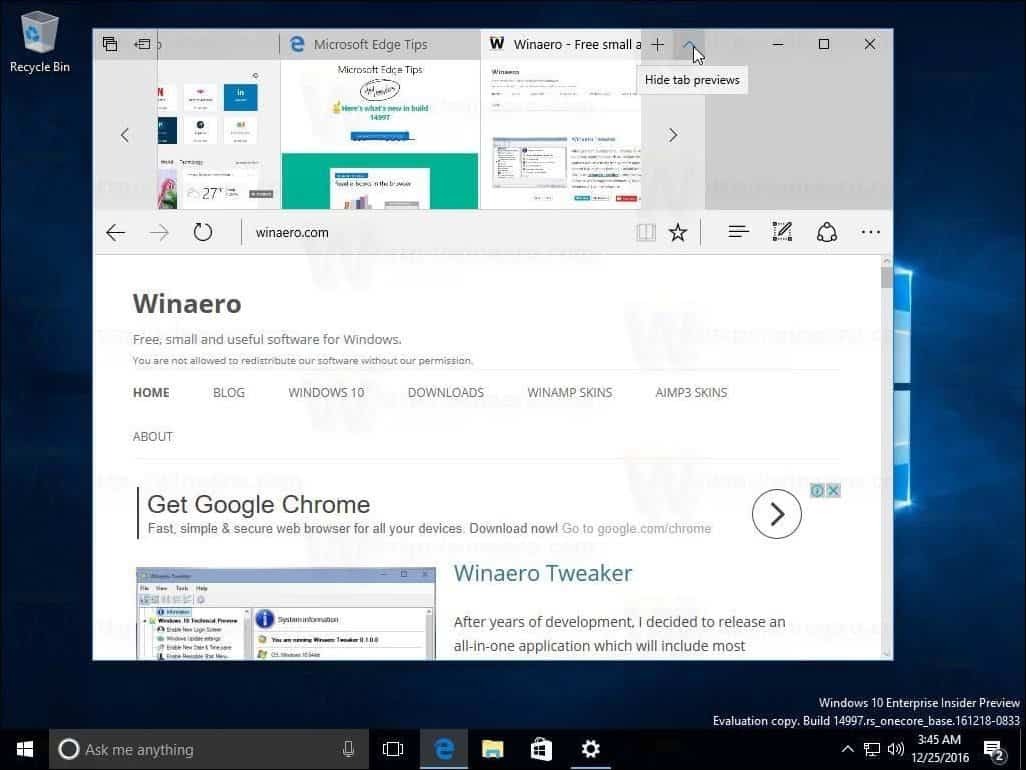 Windows 10 Creators Update Build 14997 revela soporte de Blue Light y más