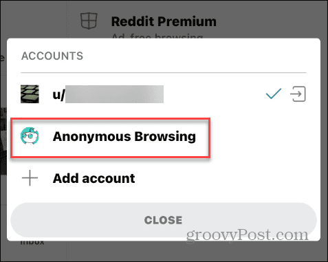 Manténgase privado en Reddit