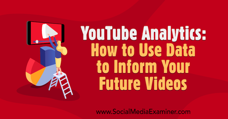YouTube Analytics: Cómo usar datos para informar sus futuros videos por Anne Popolizio en Social Media Examiner.