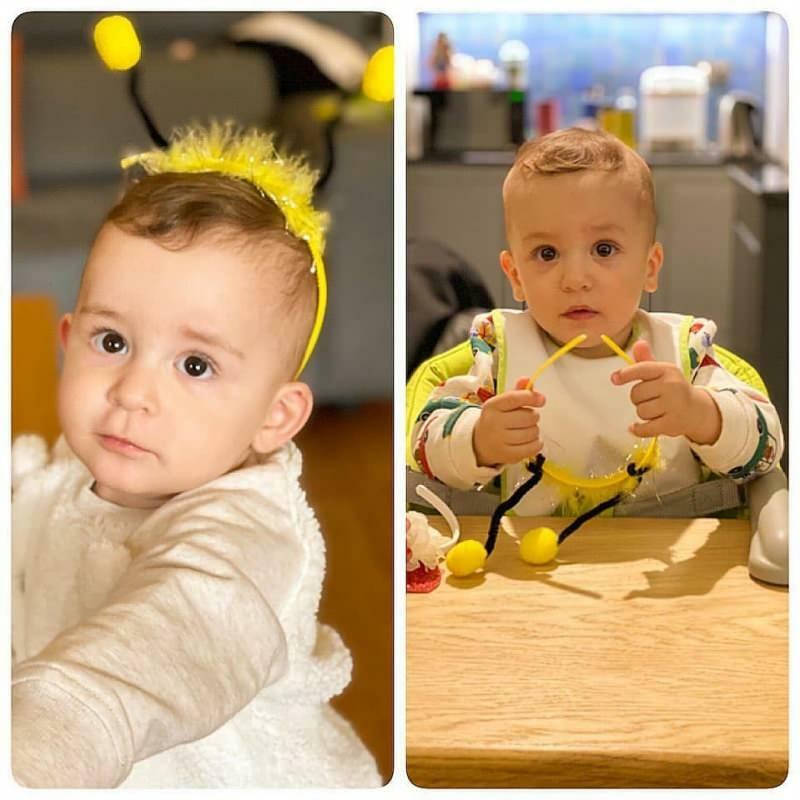 ¡La famosa presentadora Ezgi Sertel compartió una nueva foto de sus gemelos!