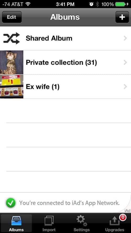 Cómo mantener tus fotos privadas en iOS con Private Photo Vault