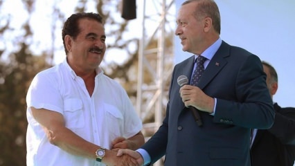 ¡Compartiendo el presidente Erdogan de İbrahim Tatlıses!