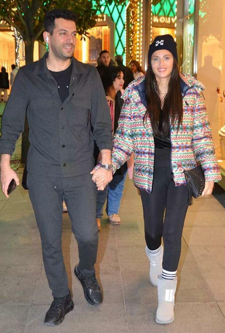 Murat Yıldırım y su esposa İman Elbani