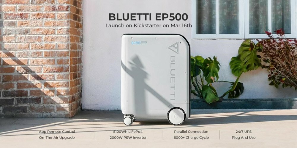 Evento de sorteo del debut de la central eléctrica doméstica BLUETTI EP500