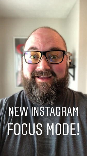 Instagram está lanzando Focus, una función de modo de retrato que difumina el fondo mientras mantiene su rostro nítido para una apariencia de fotografía profesional y estilizada.