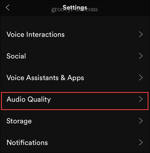 calidad de audio