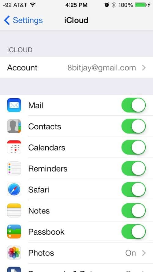 Consejo para iOS 7: Recuperar pestañas de iCloud en Safari para iPhone