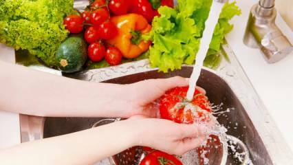 ¿Cómo se deben lavar las frutas y verduras? La junta científica advierte: ¡Estos errores causan envenenamiento!