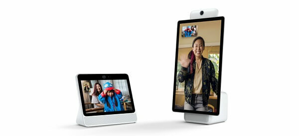 Facebook presentó oficialmente dos nuevos dispositivos de videollamadas y altavoces inteligentes, Portal y Portal +.