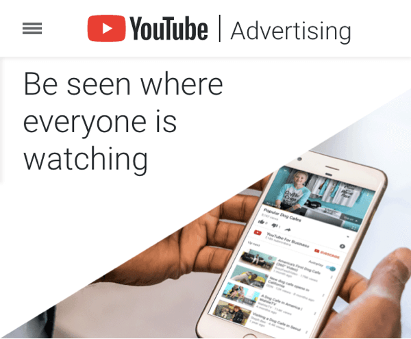 La publicidad de YouTube ofrece varios beneficios.
