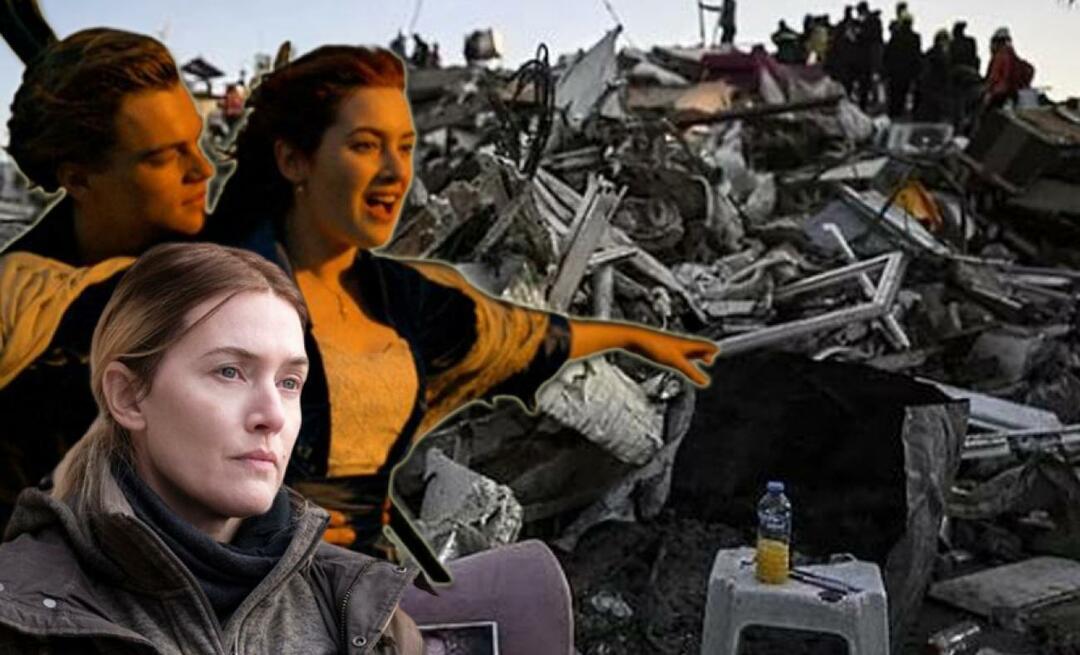 Kate Winslet: ¡Dijo que es importante salvar vidas! ¡La estrella del Titanic llamó a las víctimas del terremoto!