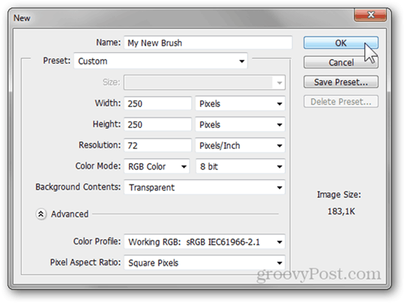 Photoshop Adobe Presets Plantillas Descargar Hacer Crear Simplificar Fácil Simple Acceso rápido Nueva Guía de tutorial Pinceles Trazo Pincel Pintar Dibujar documento