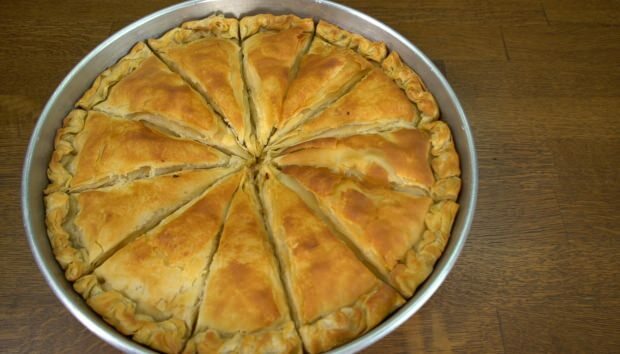 receta de pastel albanés