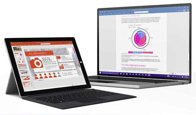 Vista previa de Microsoft Office 2016
