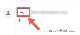 Tipo de botón de respuesta de Gmail