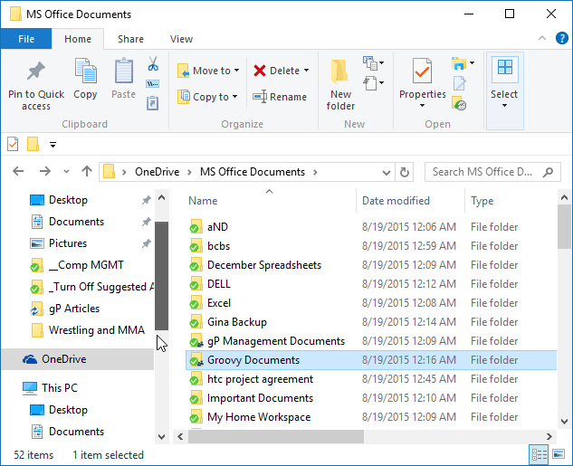 1 Explorador de archivos OneDrive
