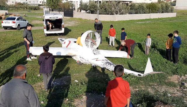 ¡Un evento extraño en Osmaniye! El avión hecho por el fenómeno Sefa Kındır ...