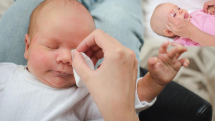 ¿Cómo eliminar las rebabas en los bebés? ¿Causa rebabas en los ojos de los bebés? Masaje de rebabas con leche materna