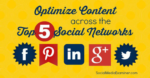 optimizar contenido para actualizaciones de redes sociales