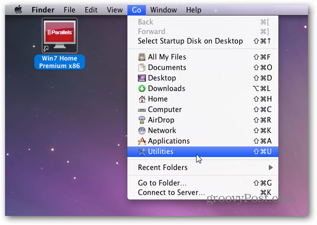 Barra de herramientas de Mac