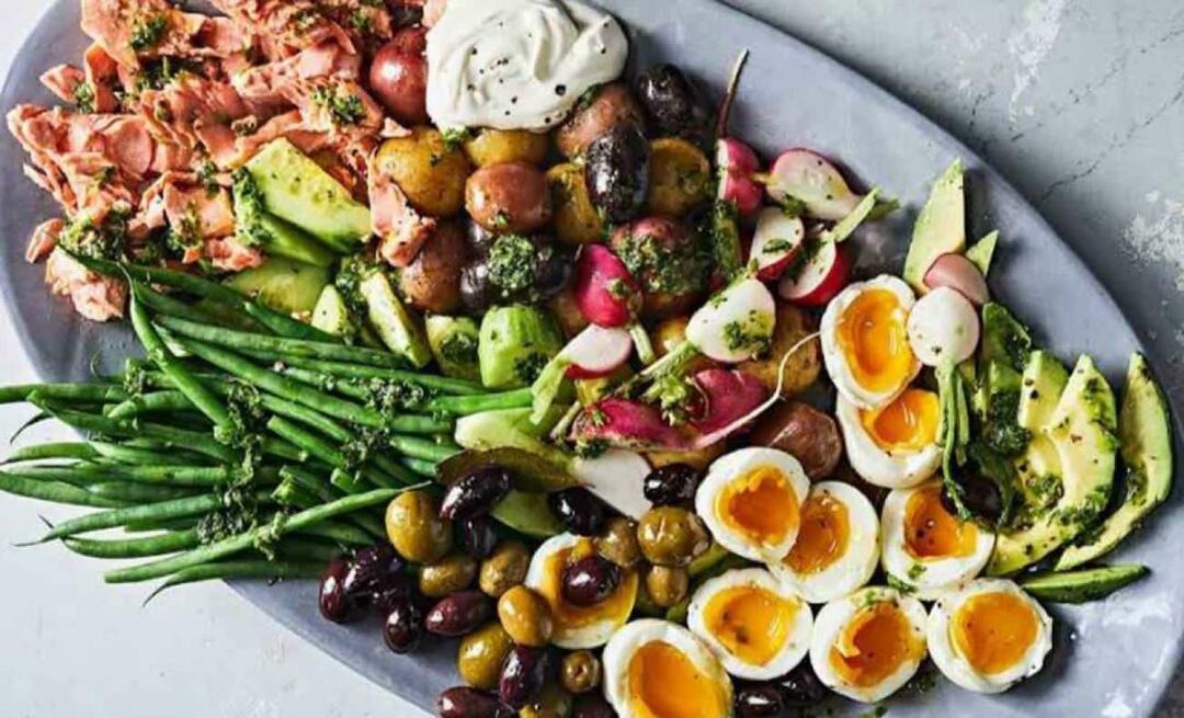 ¿Cómo hacer Ensalada Niçoise? receta de ensalada niçoise