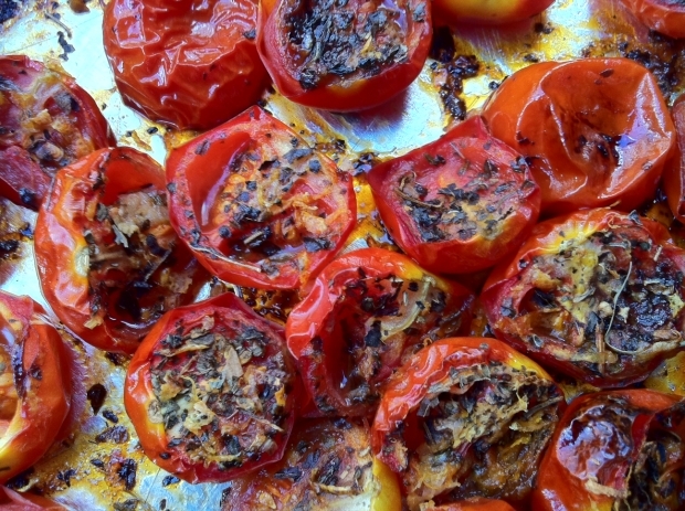 tomates horneados