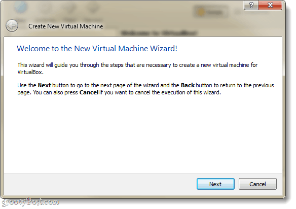 virtualbox nuevo asistente de máquina virtual
