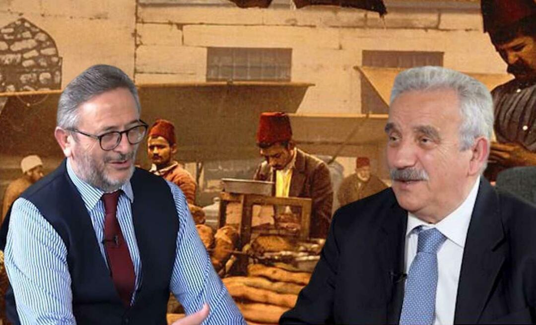 Dr. Coskun Yilmaz & Prof. Dr. "Preparativos de Ramadán en el Imperio Otomano" con la expresión de Mehmet İpşirli