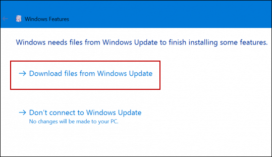 .net instalar actualización de windows