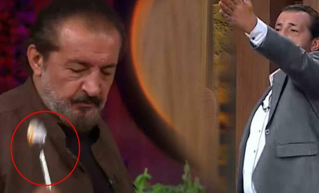 ¡MasterChef quedó impactado! El jefe Mehmet arrojó la cuchara con ira.