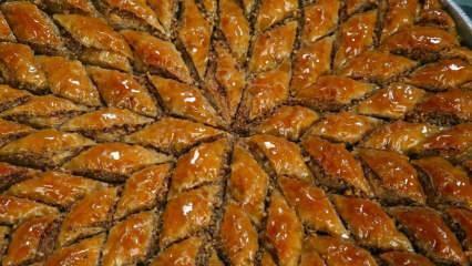 ¿Cómo hacer baklava crujiente? ¡La receta de baklava crujiente más fácil! Baklava crujiente que se derrite en la boca 