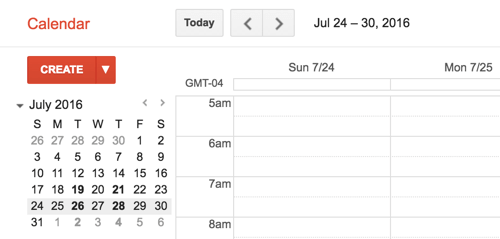 crear evento de calendario de google