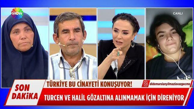 Didem Arslan Yılmaz transmite en vivo noticias sobre asesinatos