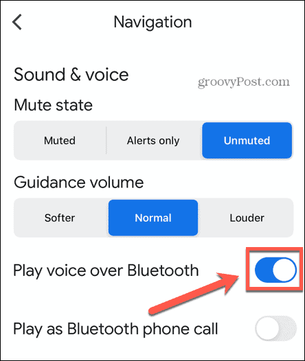 google maps reproduce voz por bluetooth