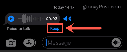 iphone sigue recibiendo mensaje de audio