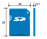 tarjeta SD estándar