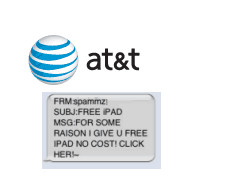 Prevenir el spam de texto en AT&T