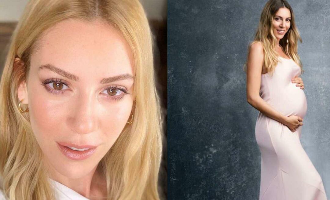 ¡Estaba encantado con la nueva belleza compartida de Sinem Kobal! Sin rastro de peso al nacer