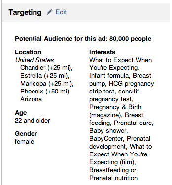 segmentación de anuncios de facebook