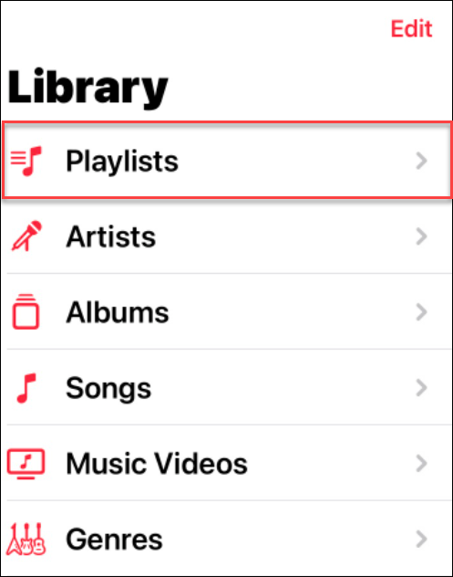  cambiar la imagen de una lista de reproducción en Apple Music