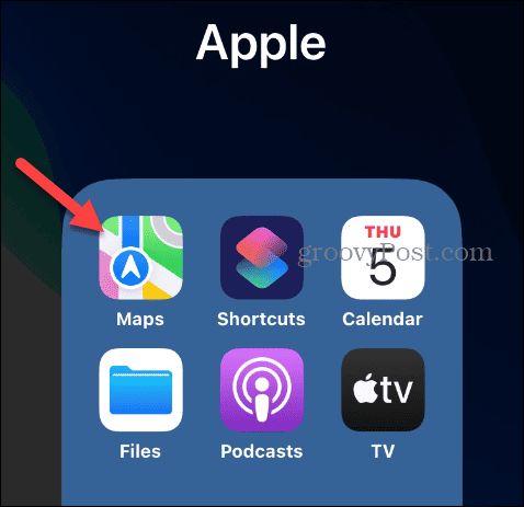 Descargue Apple Maps para usarlo sin conexión