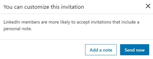 Personaliza los mensajes de LinkedIn, paso 3.