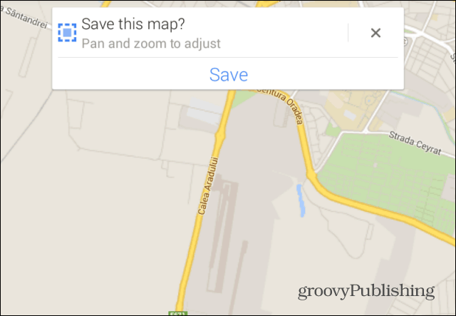 Google Maps guardar pan