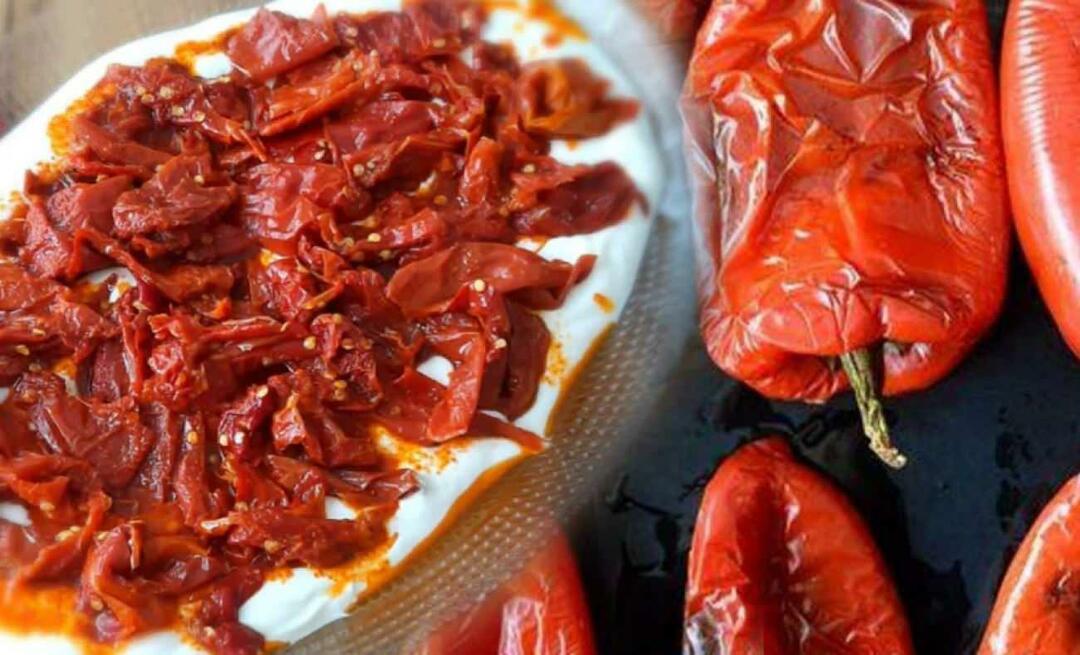 ¿Cómo hacer pimiento tártaro? ¡Receta tártara de pimiento lista en 5 minutos!