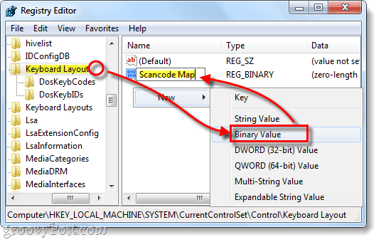 Cómo deshabilitar la tecla de bloqueo de mayúsculas en Windows 7