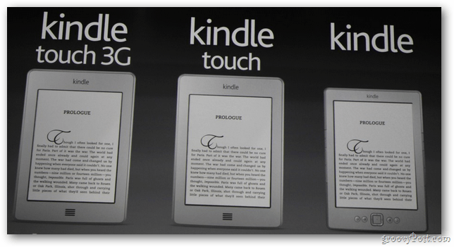 Amazon Kindle Fire Tablet: cobertura de blog en vivo