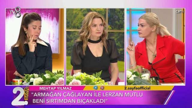 Mehtap Yılmaz tiró a Lerzan Mutlu al suelo