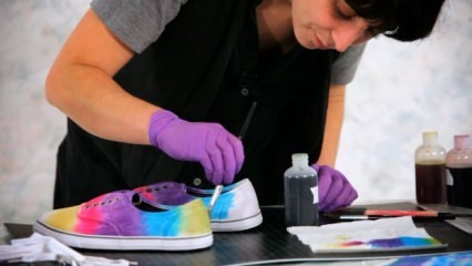 ¿Cómo pintar zapatos de tela? 