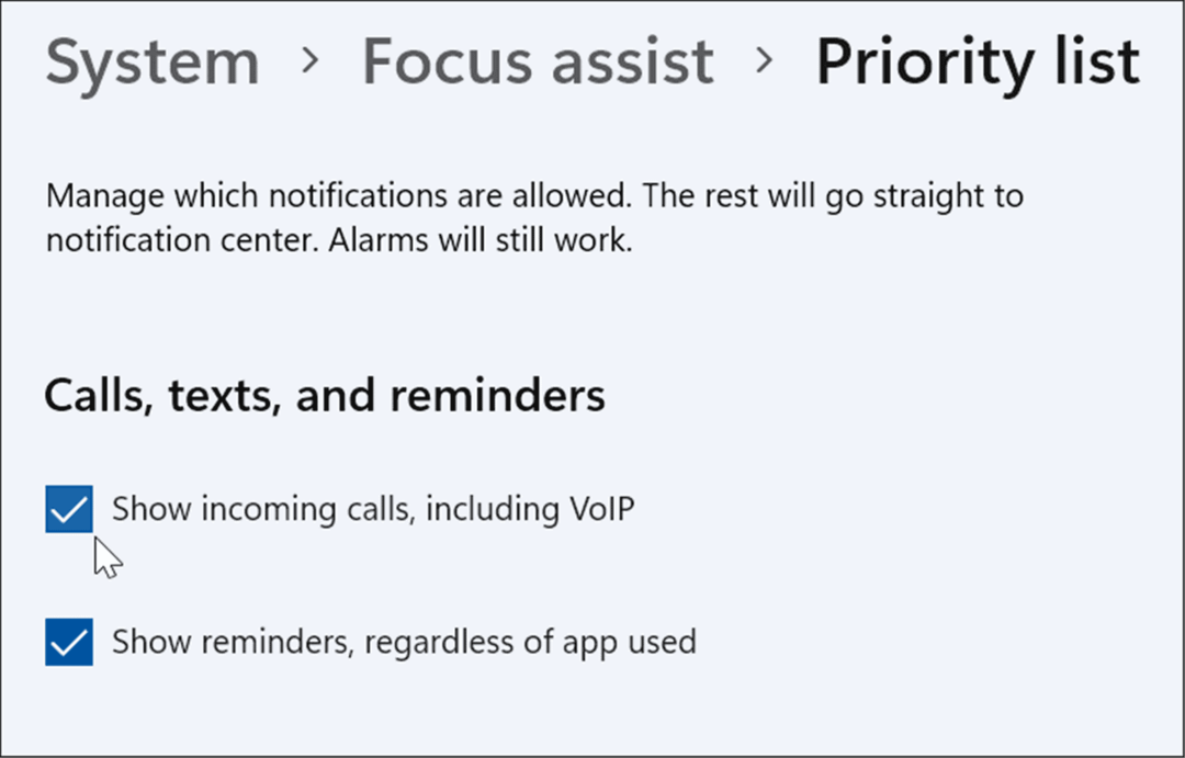 Cómo usar Focus Assist en Windows 11
