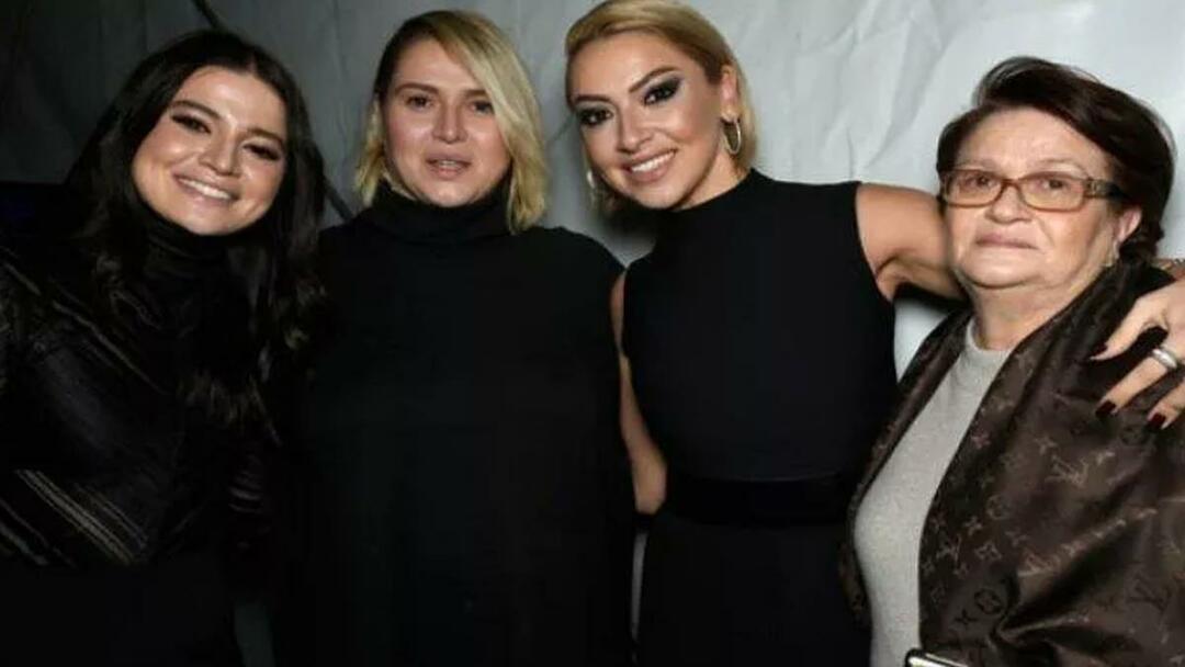 Hadise y su familia